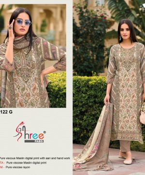 SHREE FABS KT 122 G PAKISTANI SALWAR SUITS