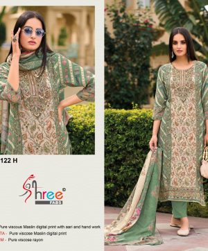 SHREE FABS KT 122 H PAKISTANI SALWAR SUITS