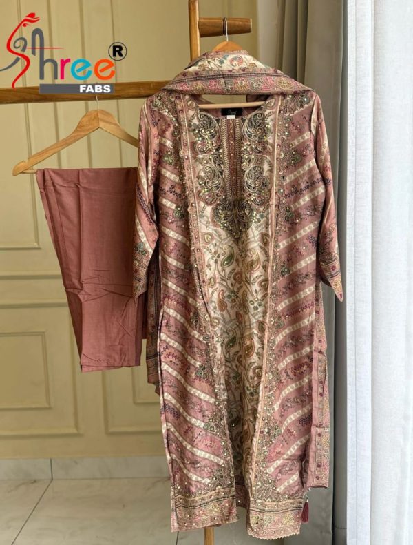 SHREE FABS KT 202 C READYMADE VISCOSE MUSLIN SUITS