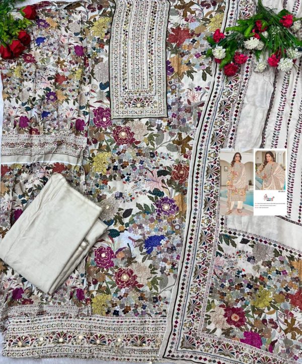 SHREE FABS KT 234 A VISCOSE MUSLIN PAKISTANI SUITS