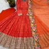 SHREE HARI NSR 847 A CHINON GOWN WHOLESALE
