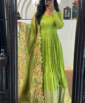 SHREE HARI NSR 847 C CHINON GOWN WHOLESALE
