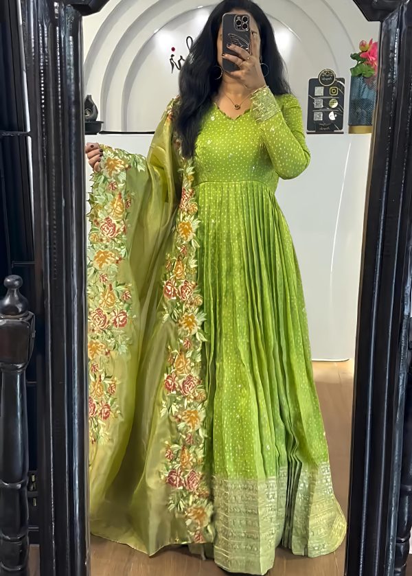 SHREE HARI NSR 847 C CHINON GOWN WHOLESALE