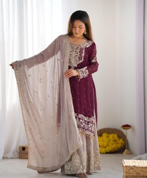 SHREE HARI SR 1676 D DESIGNER PLAZZO SUITS WHOLESALE
