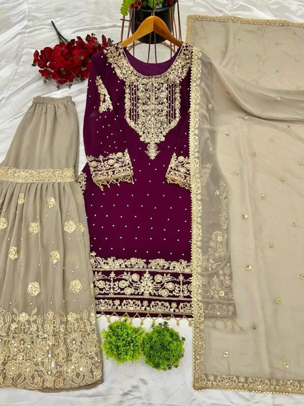 SHREE HARI SR 1676 D DESIGNER PLAZZO SUITS WHOLESALE