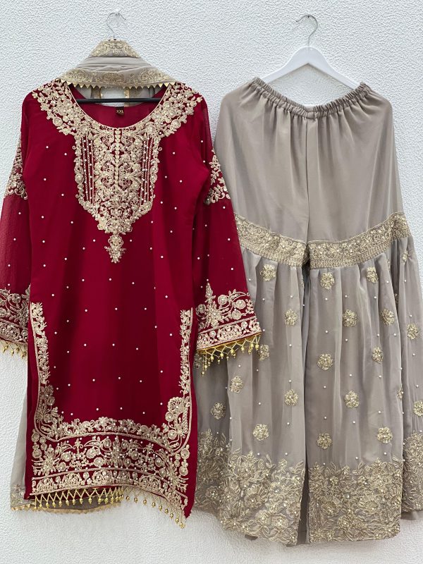 SHREE HARI SR 1676 DESIGNER PLAZZO SUITS WHOLESALE