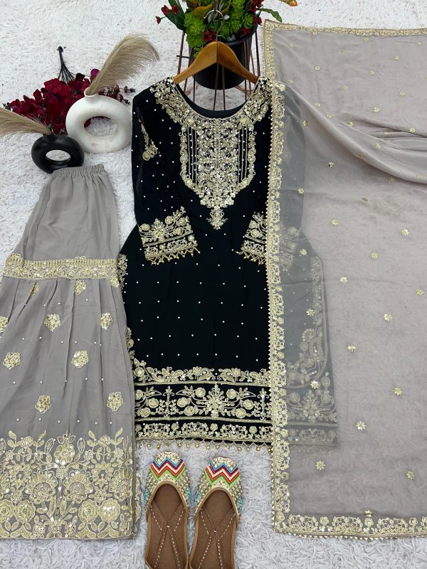 SHREE HARI SR 1676 F DESIGNER PLAZZO SUITS WHOLESALE