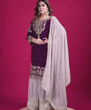 SHREE HARI SR 1678 DESIGNER GEORGETTE PLAZZO SUITS