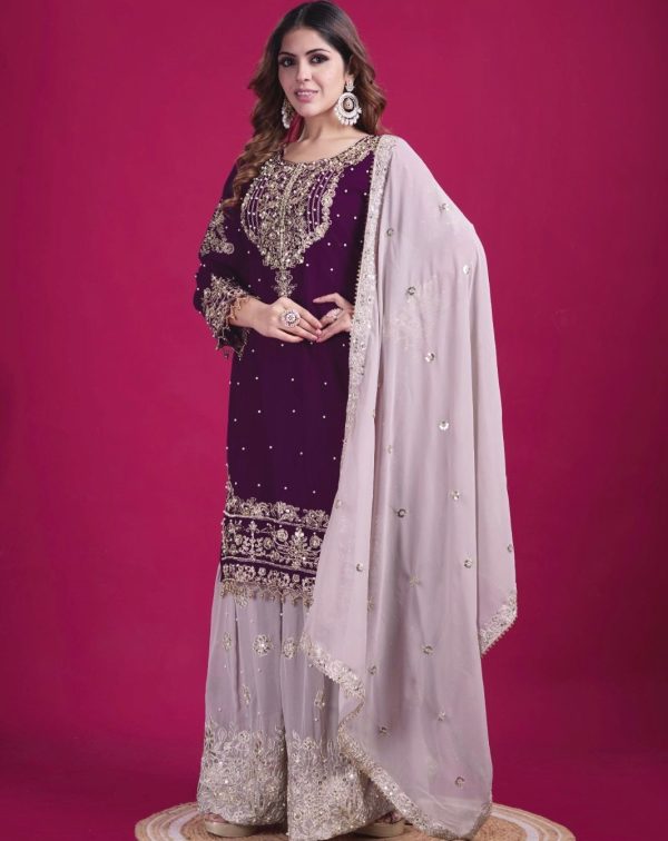 SHREE HARI SR 1678 DESIGNER GEORGETTE PLAZZO SUITS