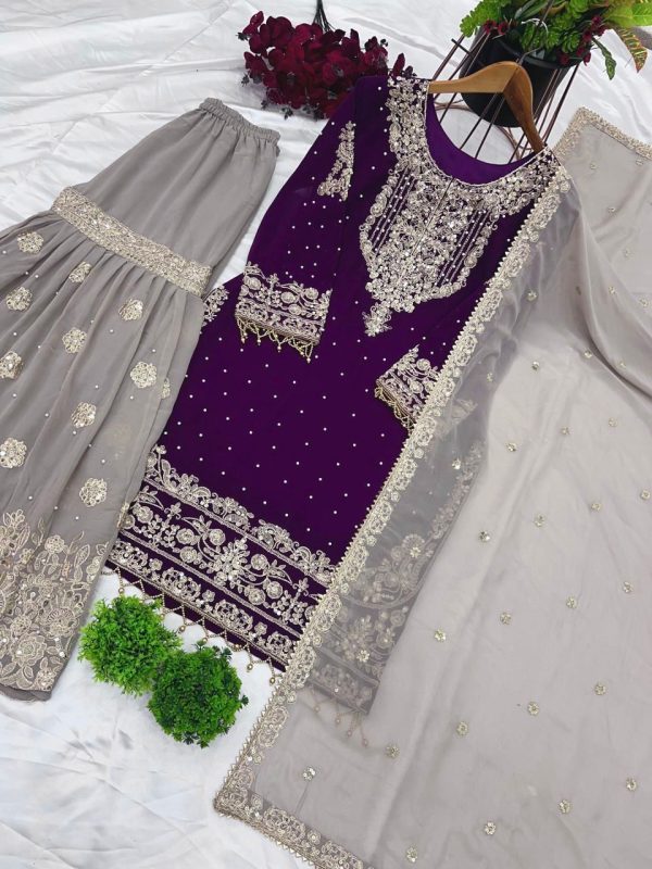 SHREE HARI SR 1678 DESIGNER GEORGETTE PLAZZO SUITS