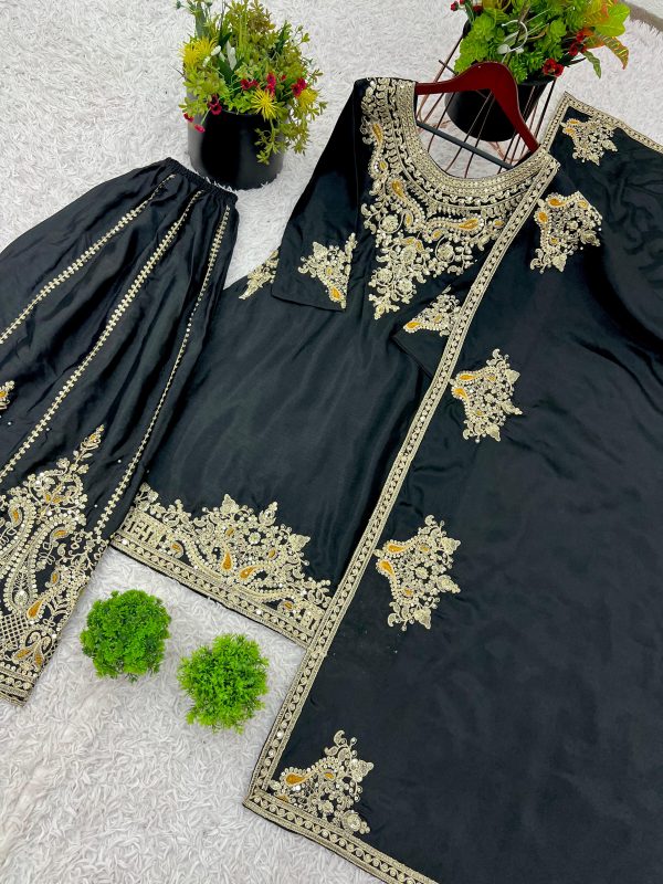 SHREE HARI SRK 5215 E DESIGNER TOP PLAZZO WHOLESALE