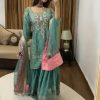SHREE HARI SRK 5255 DESIGNER SHARARA SUITS WHOLESALE