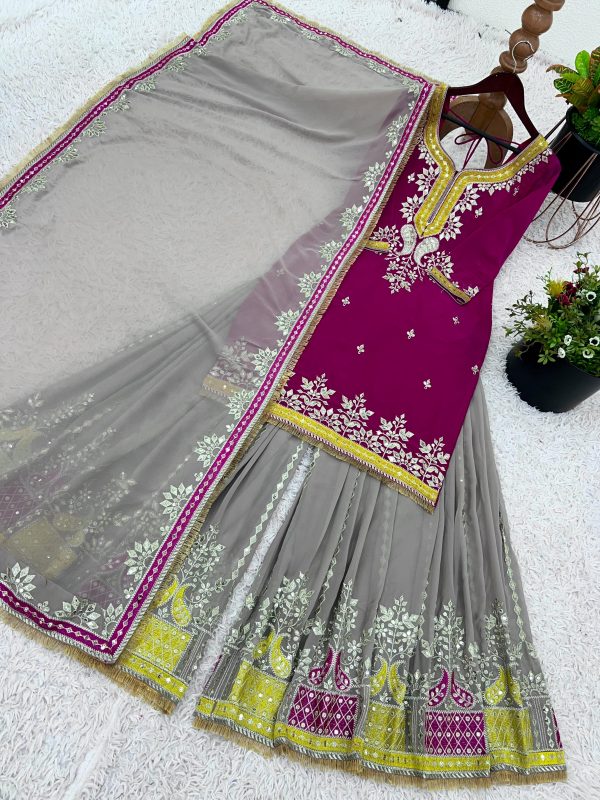 SHREE HARI SRK 5260 B DESIGNER SHARARA SUITS