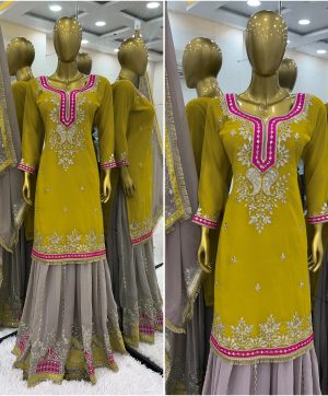 SHREE HARI SRK 5260 C DESIGNER SHARARA SUITS