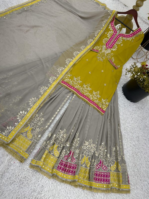 SHREE HARI SRK 5260 C DESIGNER SHARARA SUITS