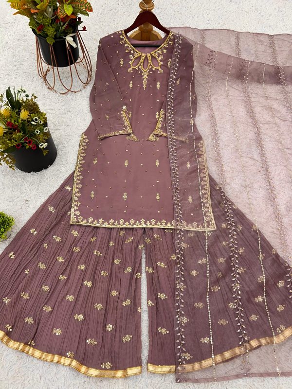 SHREE HARI SRK 5264 DESIGNER PLAZZO SUITS WHOLESALE