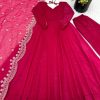 SHREE HARI SSR 5006 B DESIGNER FANDY SILK GOWN WHOLESALE