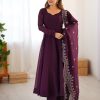 SHREE HARI SSR 5006 DESIGNER FANDY SILK GOWN WHOLESALE