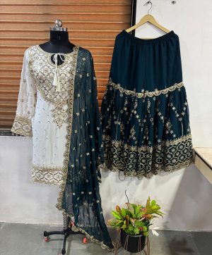 SHREE HARI ZSR 3119 DESIGNER PLAZZO SUITS WHOLESALE