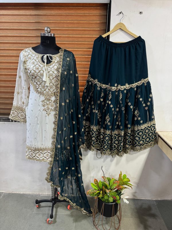 SHREE HARI ZSR 3119 DESIGNER PLAZZO SUITS WHOLESALE