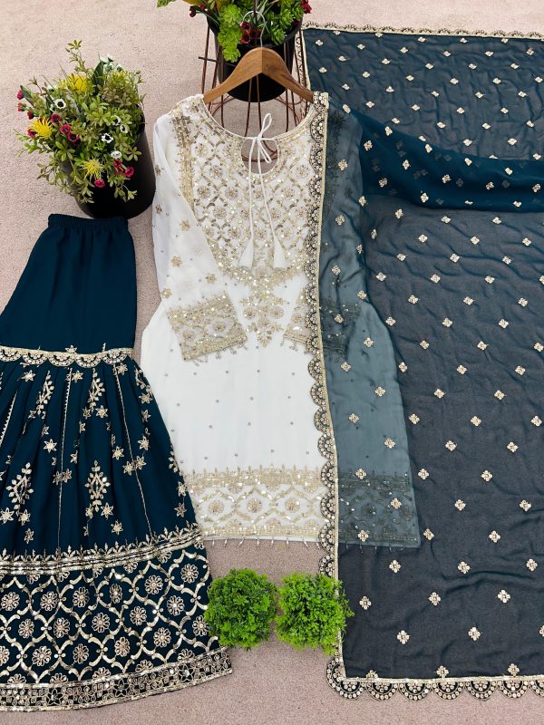 SHREE HARI ZSR 3119 DESIGNER PLAZZO SUITS WHOLESALE