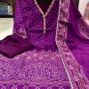 SHRUTI CREATION CHINON SILK FESTIVE WEAR KURTI