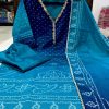 SHRUTI CREATION CHINON SILK FESTIVE WEAR KURTI
