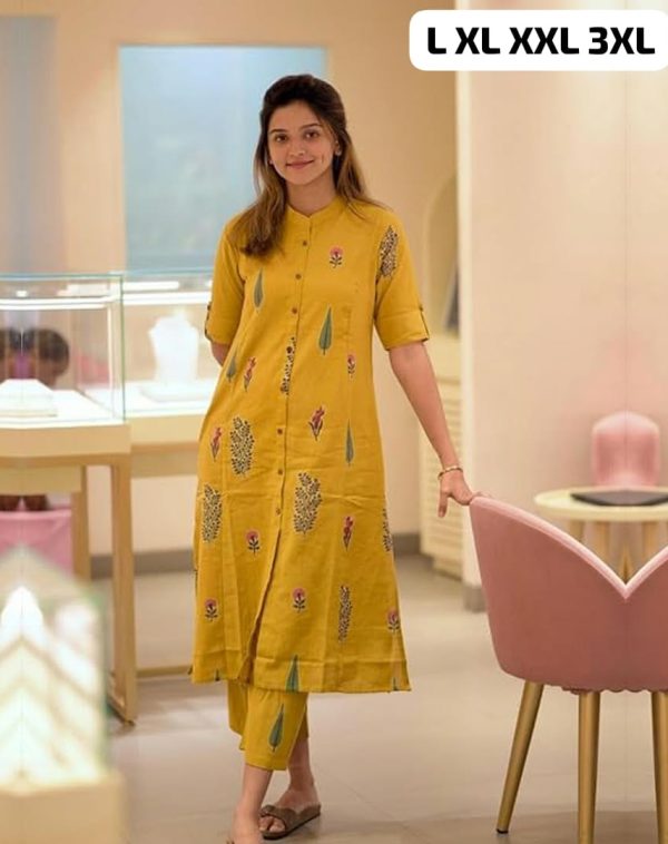 SHRUTI CREATION COTTON ALINE PATTERN KURTI WHOLESALE