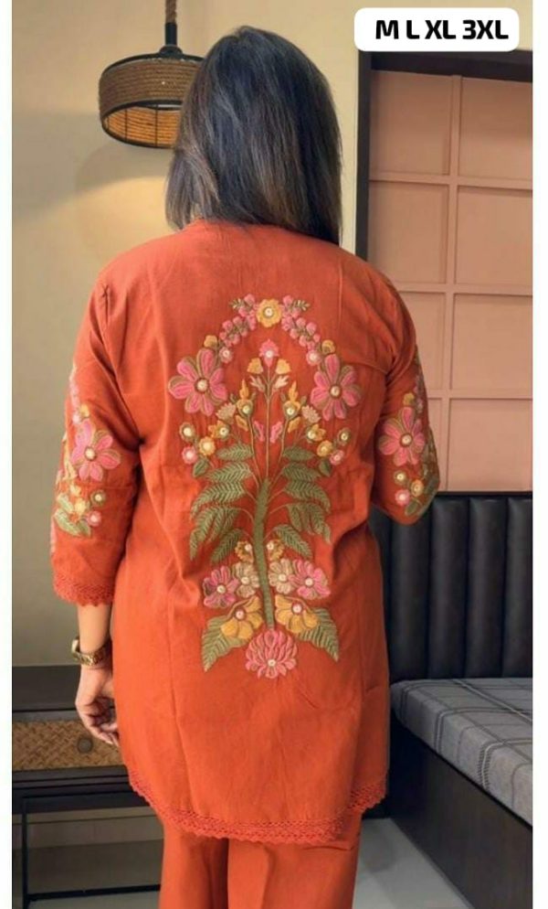 SHRUTI CREATION COTTON EMBROIDERED CORD SET ONLINE