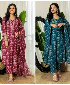 SHRUTI CREATION COTTON HAND WORK KURTI ONLINE