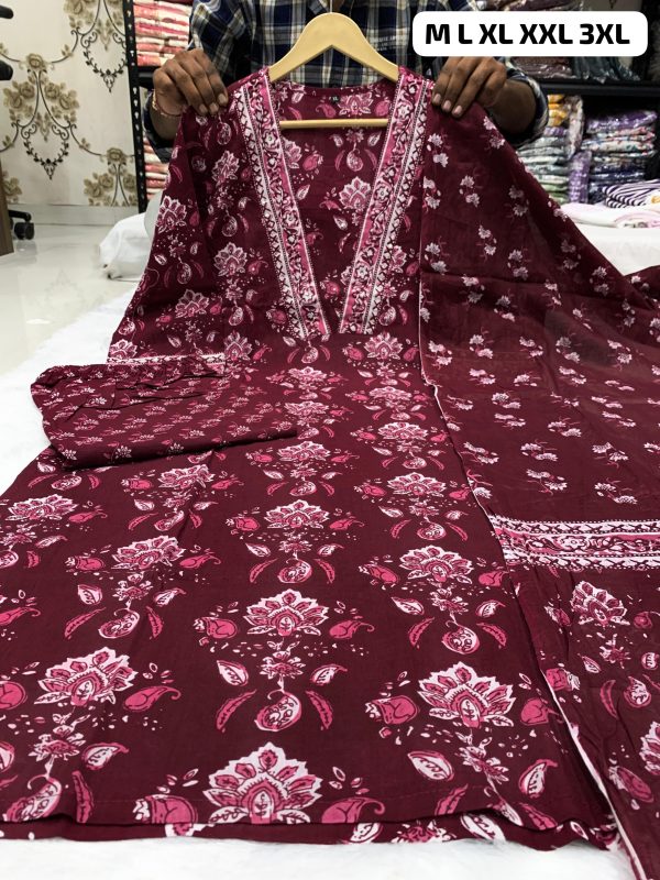 SHRUTI CREATION COTTON HAND WORK KURTI ONLINE