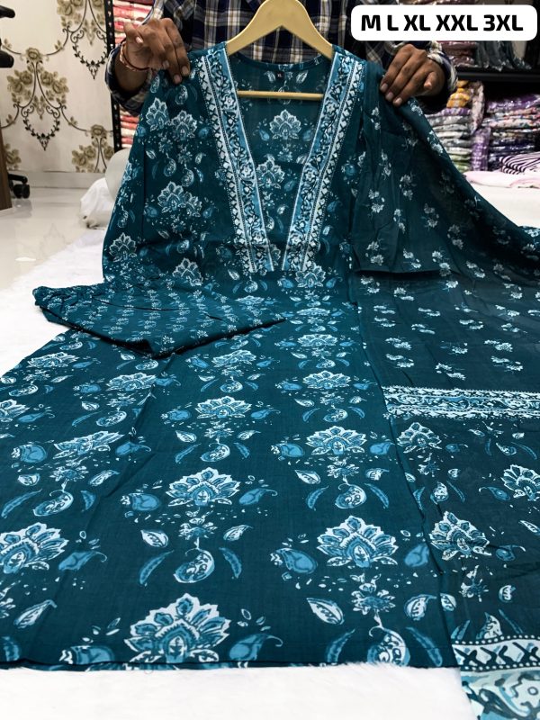 SHRUTI CREATION COTTON HAND WORK KURTI ONLINE