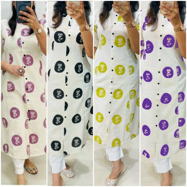 SHRUTI CREATION COTTON KURTI PANT WHOLESALE