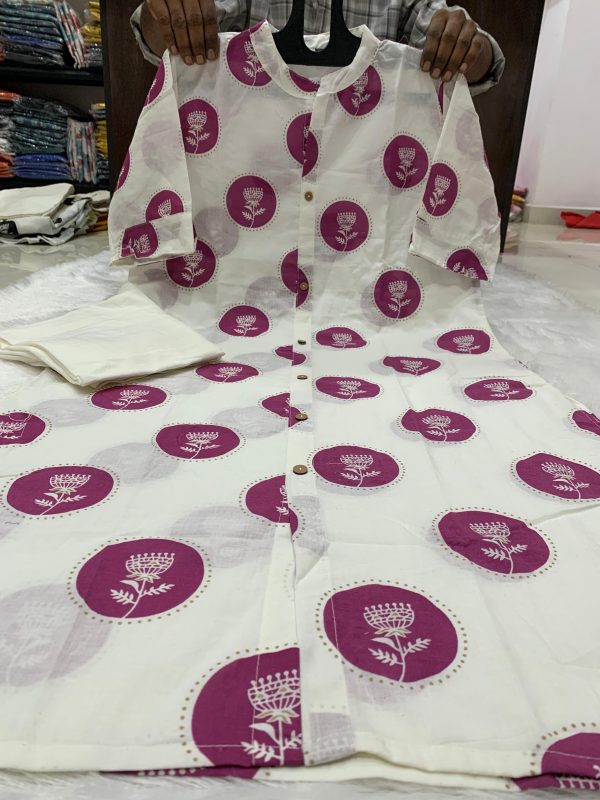 SHRUTI CREATION COTTON KURTI PANT WHOLESALE