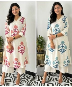 SHRUTI CREATION EXCLUSIVE PRINTED COTTON CORD SET