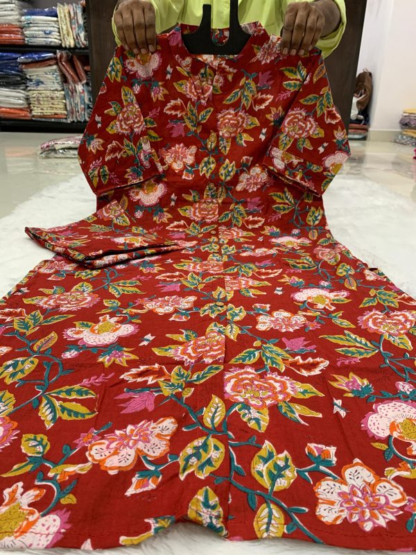 SHRUTI CREATION PRINTED COTTON KURTI MANUFACTURER