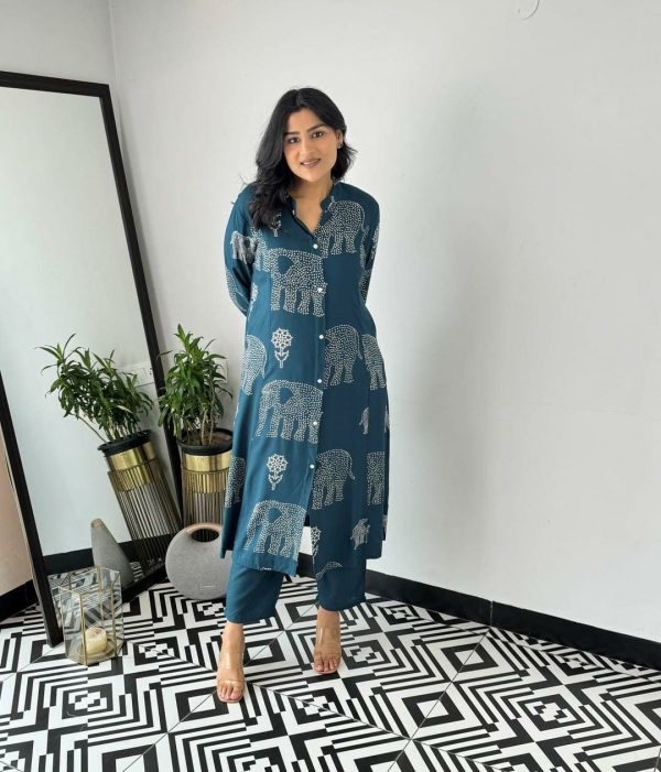 SHRUTI CREATION RAYON COTTON CORD SET WHOLESALE