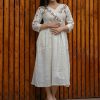 SHRUTI CREATION RAYON EMBROIDERED FLORAL KURTI