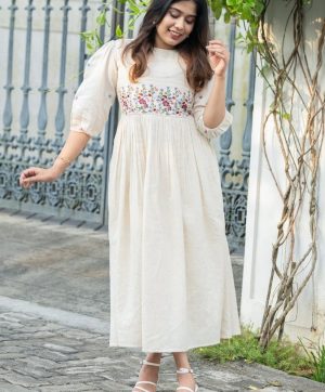 SHRUTI CREATION RAYON EMBROIDERED KURTI WHOLESALE
