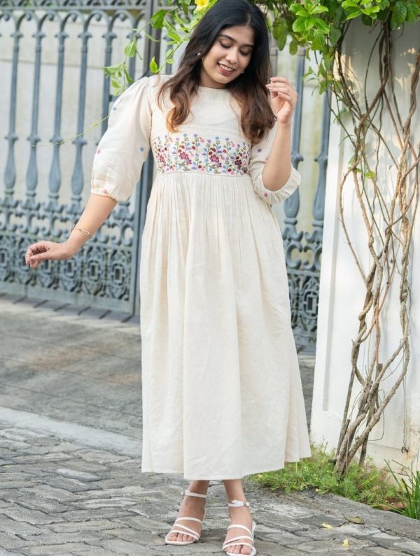 SHRUTI CREATION RAYON EMBROIDERED KURTI WHOLESALE