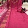 SHRUTI CREATION ROMAN SILK WITH HANDWORK KURTA