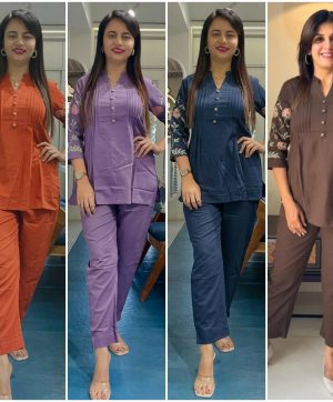 SHRUTI CREATION SOFT COTTON CORD SET WHOLESALE