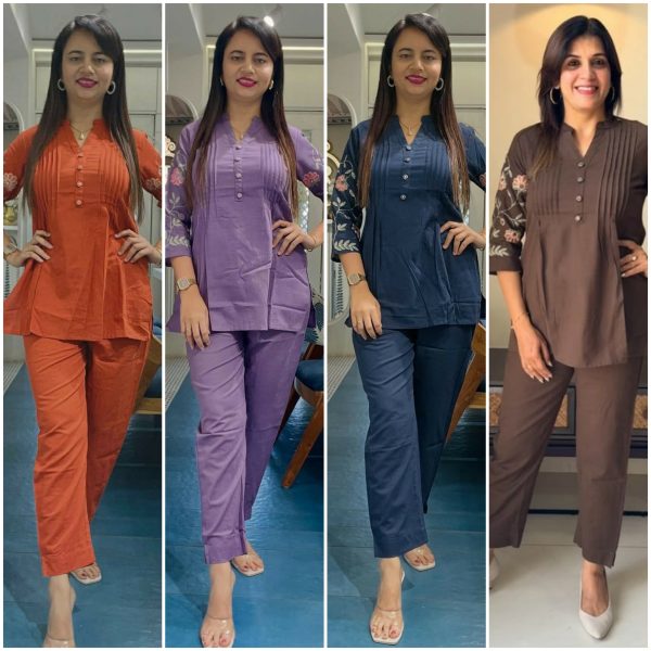 SHRUTI CREATION SOFT COTTON CORD SET WHOLESALE