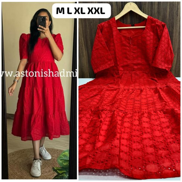 SHRUTI CREATION SPECIAL HAKOBA MAXY DRESS WHOLESALE