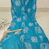 SUMMER DHAMAKA DESIGNER BLUE KURTI COLLECTION