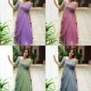 VF 207 DESIGNER GEORGETTE GOWN WHOLESALE