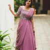 VF 207 DESIGNER GEORGETTE GOWN WHOLESALE