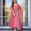 ZEEL FASHION ZF 417 DESIGNER GOLD CRUSH SILK GOWN
