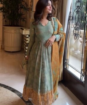 ZEEL FASHION ZF 418 DESIGNER PARTY WEAR GOWN