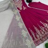 ZEEL FASHION ZF 5008 C DESIGNER GEORGETTE GOWN